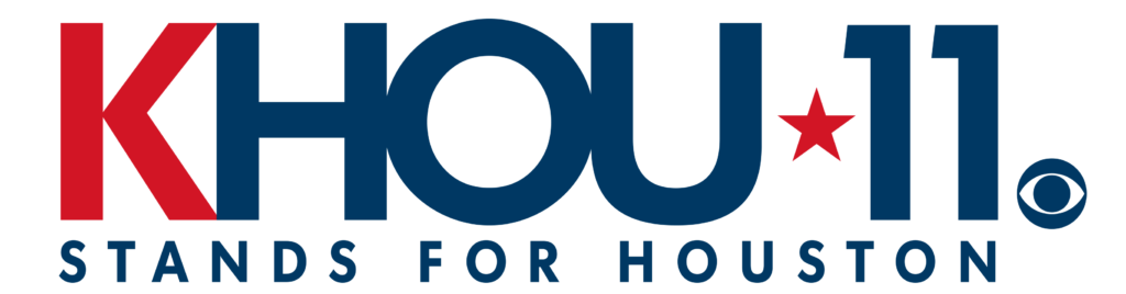 KHOU logo red and blue
